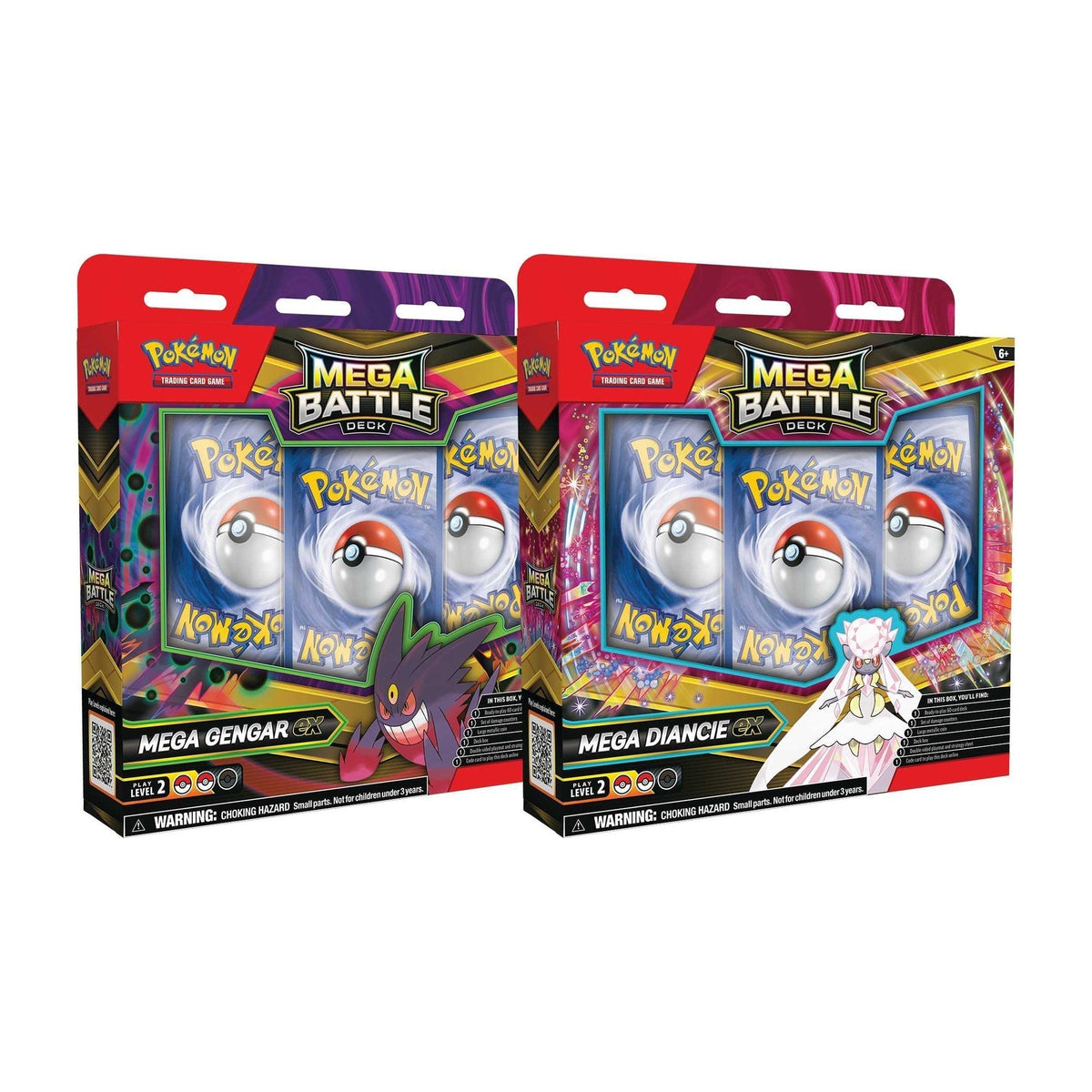 Mega Battle Deck - Mega Gengar ex / Mega Diancie ex | POKÉMON | Español