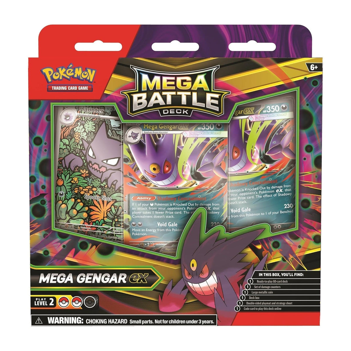 Mega Battle Deck - Mega Gengar ex / Mega Diancie ex | POKÉMON | Español