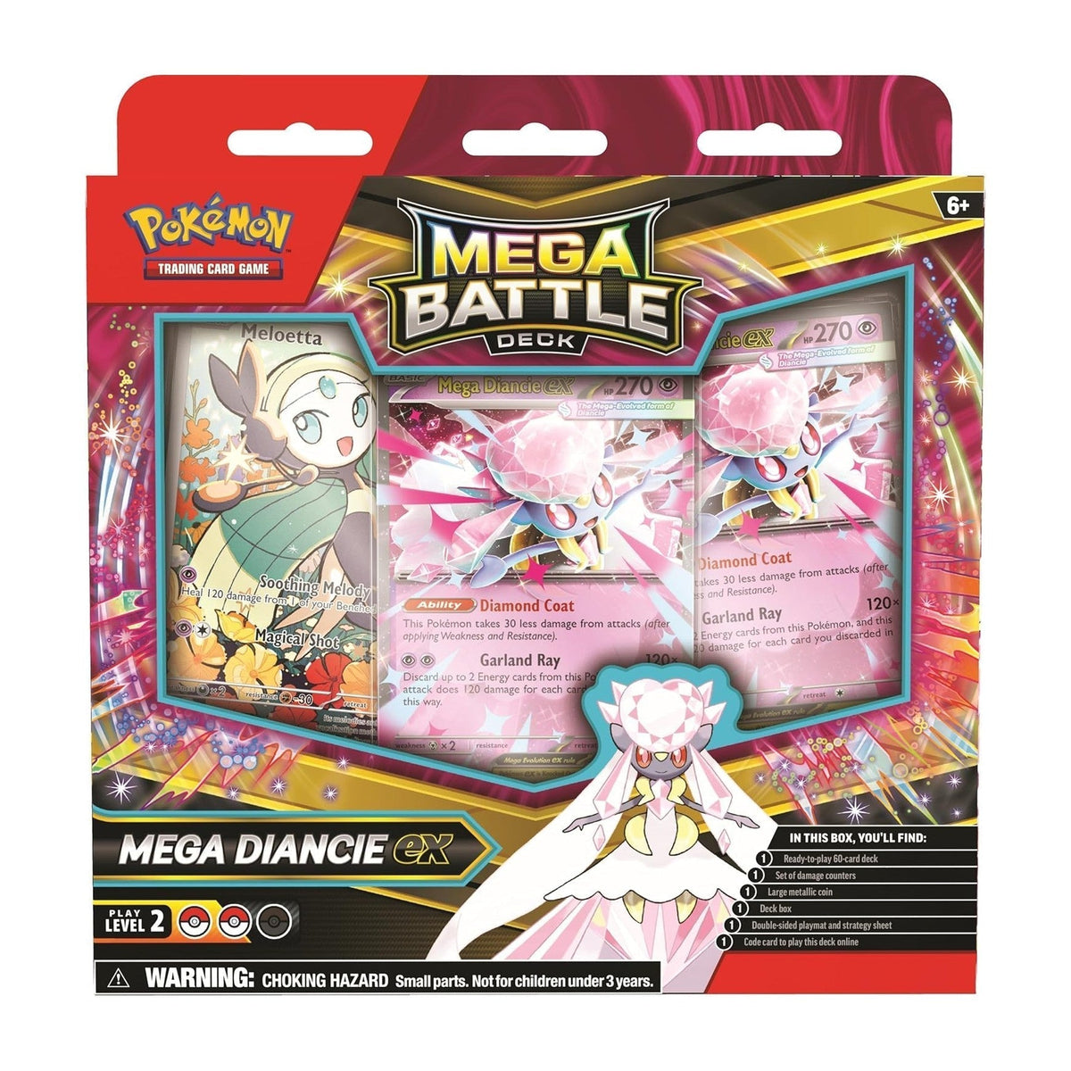 Mega Battle Deck - Mega Gengar ex / Mega Diancie ex | POKÉMON | Español