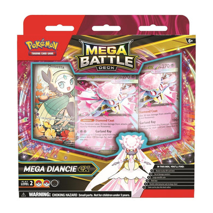 Mega Battle Deck - Mega Gengar ex / Mega Diancie ex | POKÉMON | Español
