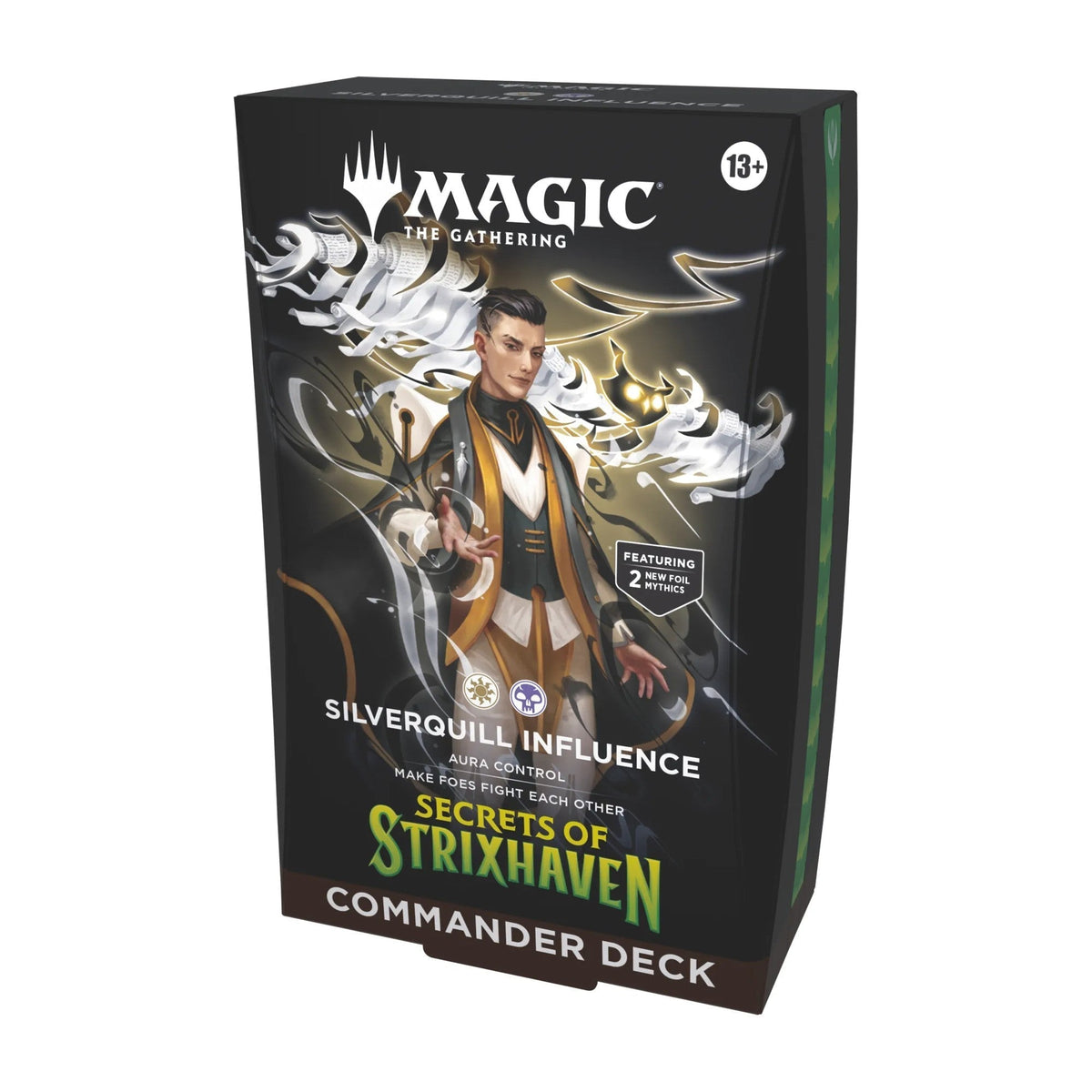 Secrets of Strixhaven Commander Deck - Silverquill Influence | MAGIC: THE GATHERING | English