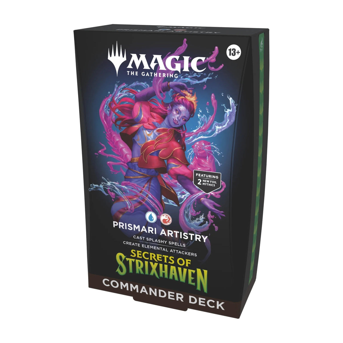 Secrets of Strixhaven Commander Deck - Prismari Artistry | MAGIC: THE GATHERING | English