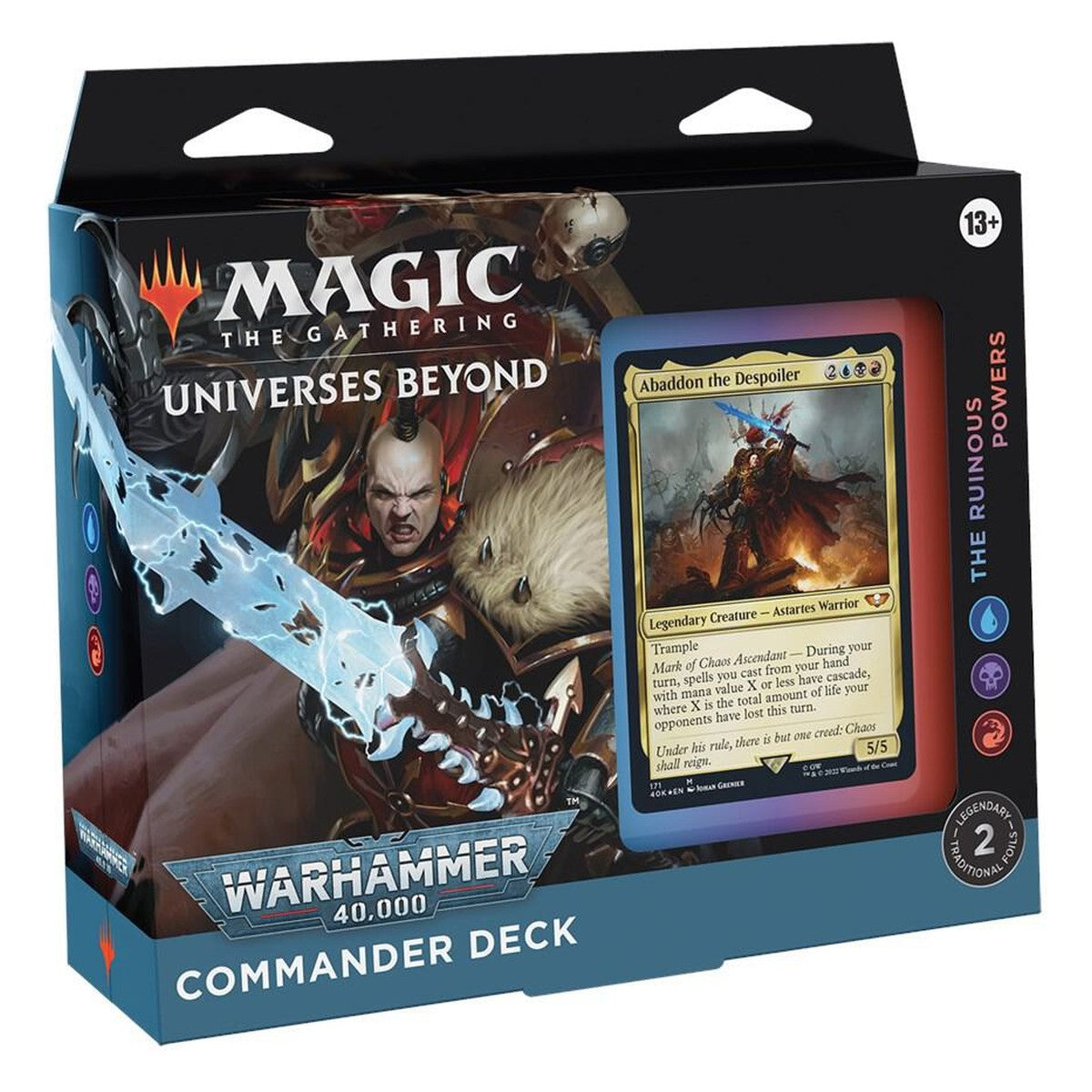 Warhammer 40,000 Commander Deck - The Ruinous Powers | MAGIC: THE GATHERING | English