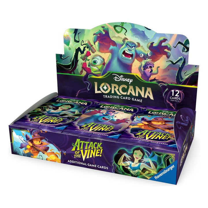 Attack of the Vine! Booster Box – producto precintado de Disney Lorcana en inglés