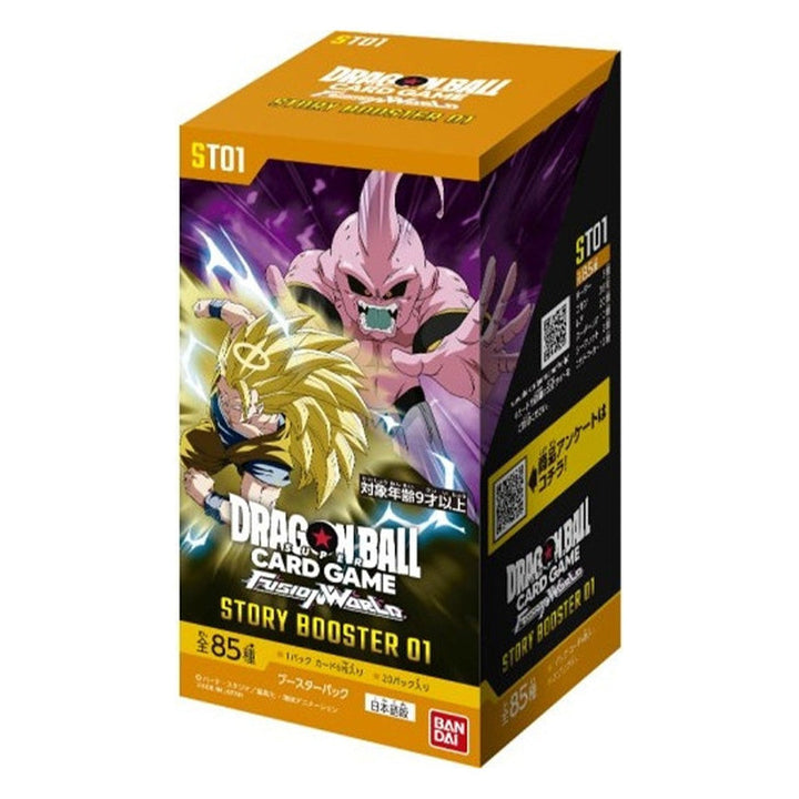 ST01 Booster Box Story Booster 01 – producto precintado de Dragon Ball Super Card Game Fusion World en japonés