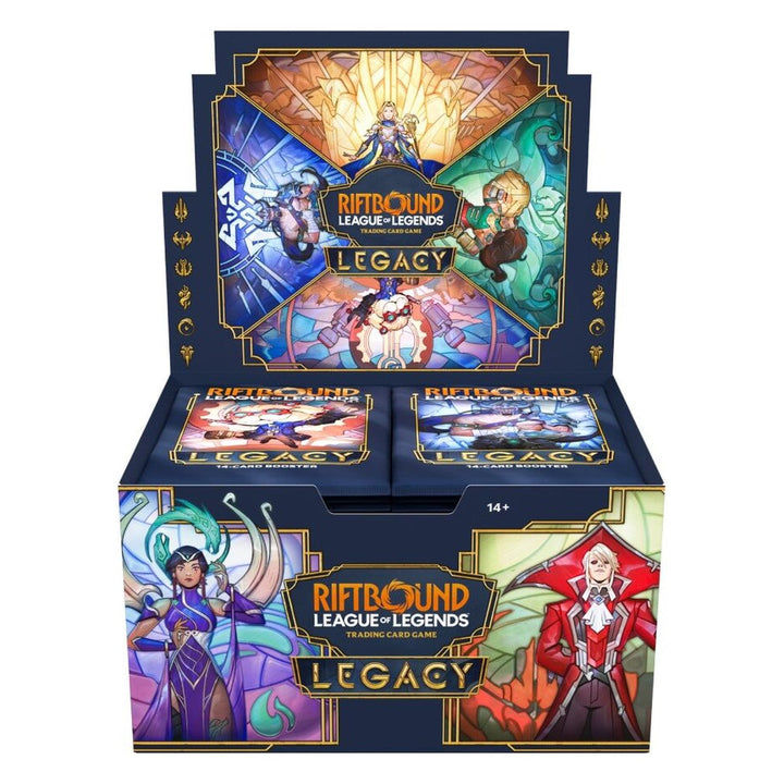 Legacy Booster Display – producto precintado de Riftbound: League of Legends Trading Card Game en inglés