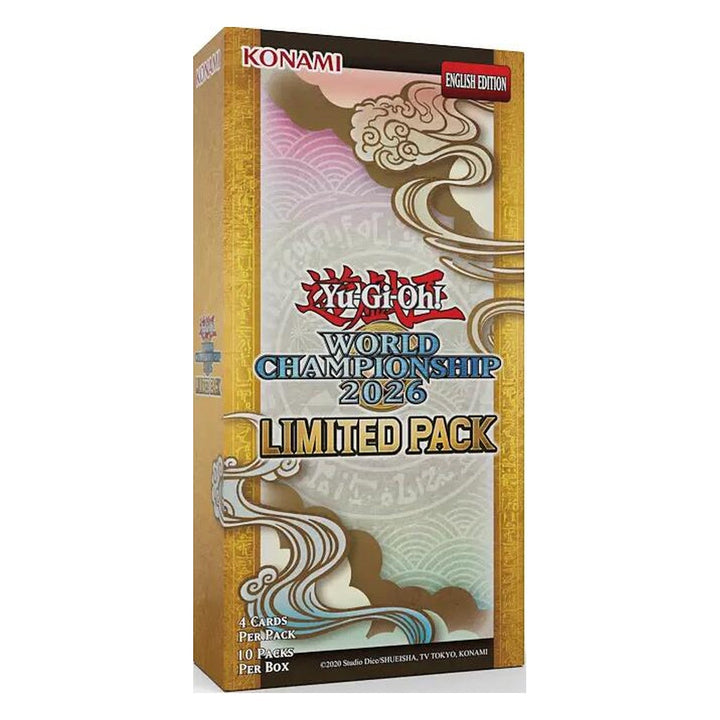 Limited Pack World Championship 2026 Box – producto precintado de Yu-Gi-Oh! en inglés