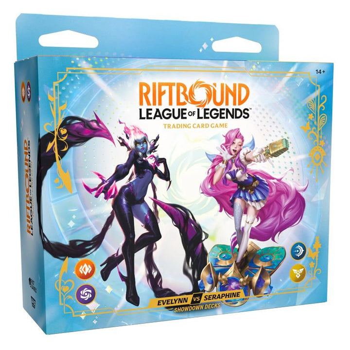 Radiance Showdown Decks: Evelynn vs Seraphine – producto precintado de Riftbound: League of Legends Trading Card Game en inglés