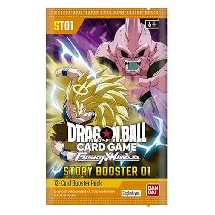 ST01 Booster Pack Story Booster 01 – producto precintado de Dragon Ball Super Card Game Fusion World en inglés