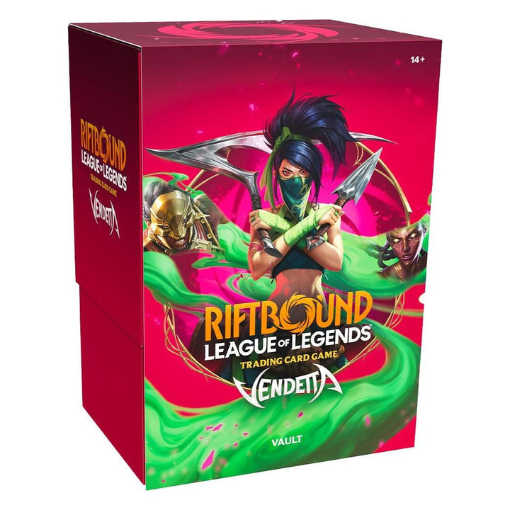Vendetta Vault Bundle – producto precintado de Riftbound: League of Legends Trading Card Game en inglés